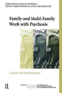 Kirjan kansi "Family and Multi-Family Work with Psychosis"