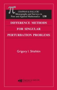 Kirjan kansi "Difference Methods for Singular Perturbation Problems"