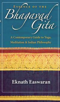 Kirjan kansi "Essence of the Bhagavad Gita"