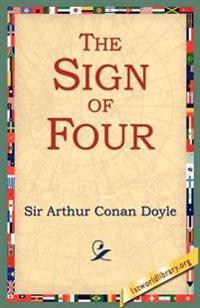 Kirjan kansi "The Sign of Four"