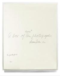 Diane Arbus: A Box of Ten Photographs
