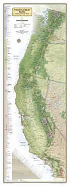 Pacific Crest Trail Map [in gift box]