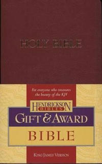 KJV Gift and Award Bible - Burgundy