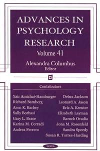 Advances in Psychology Research