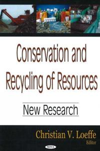Conservation & Recycling of Resources