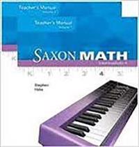 Saxon Math Intermediate 4: Teacher Manual 2-Volume Set Adaptation 2008