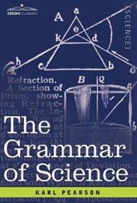 Kirjan kansi "The grammar of science"