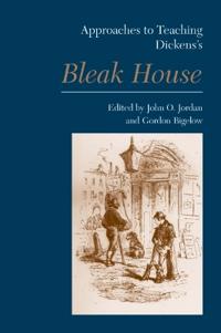 Kirjan kansi "Approaches to Teaching Dickens's Bleak House"