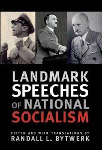 Bokomslag för "Landmark Speeches of National Socialism"