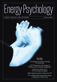 Energy Psychology Journal, 3:1