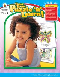 Bible Story Puzzle 'n' Learn!, Grades PK - K