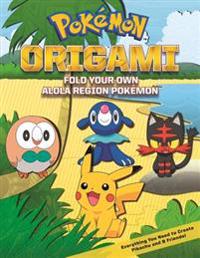 Pokémon Origami: Fold Your Own Alola Region Pokémon
