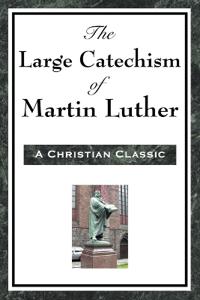 Kirjan kansi "Large Catechism"