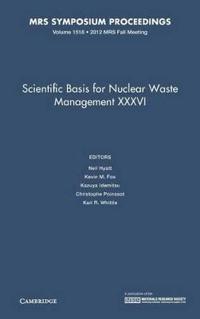 Scientific Basis for Nuclear Waste Management XXXVI: Volume 1518