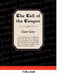 Bokomslag for "The Call of the Canyon"