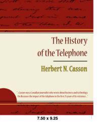 Bokomslag för "The History of the Telephone"