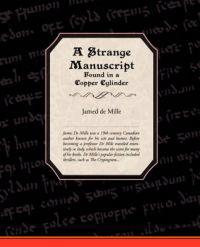 Bokomslag for "A Strange Manuscript Found in a Copper Cylinder"