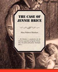 Kirjan kansi "The Case of Jennie Brice"
