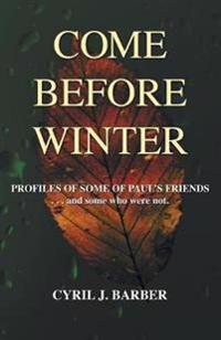 Bokomslag for "Come Before Winter"
