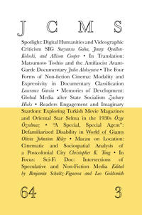 Journal of Cinema and Media Studies, vol. 64, no. 3