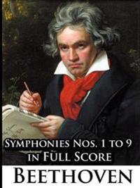 Bokomslag för "Ludwig Van Beethoven - Symphonies Nos. 1 to 9 in Full Score"