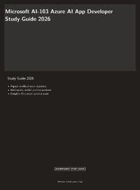 Microsoft AI-103 Exam Study Guide 2026