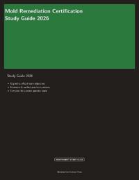 Mold Remediation Certification Study Guide 2026