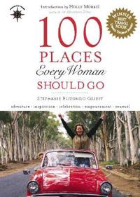 Kirjan kansi "100 Places Every Woman Should Go"