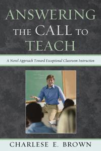 Kirjan kansi "Answering the Call to Teach"