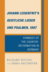 Kirjan kansi "Johann Leisentrit’s Geistliche Lieder und Psalmen, 1567"