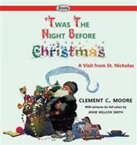 Kirjan kansi "'Twas the Night before Christmas"
