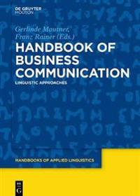 Kirjan kansi "Handbook of Business Communication"