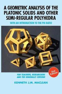 Kirjan kansi "A Geometric Analysis of the Platonic Solids and Other Semi-Regular Polyhedra"