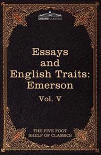 Bokomslag för "Essays and English Traits by Ralph Waldo Emerson"