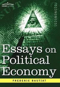 Kirjan kansi "Essays on Political Economy"