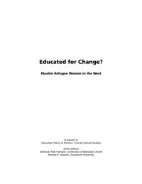 Educated for Change? Muslim Refugee Women in the West