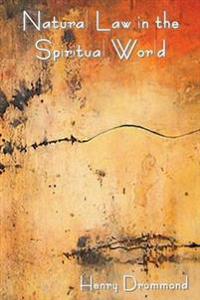 Kirjan kansi "Natural Law in the Spiritual World"