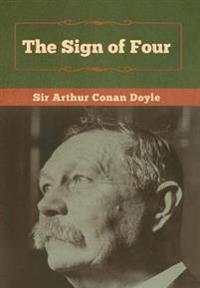 Kirjan kansi "The Sign of Four"