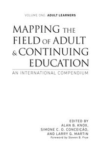 Bokomslag för "Mapping the Field of Adult and Continuing Education"