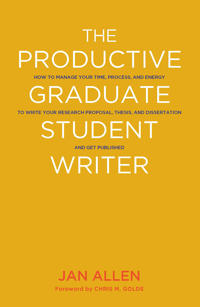Bokomslag för "The Productive Graduate Student Writer"