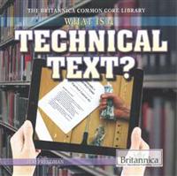 What Is a Technical Text?