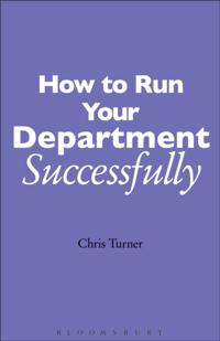 How to Run your Department Successfully