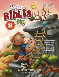 Nuevo Testamento - Cuaderno para colorear y de actividades (Bilingüe)