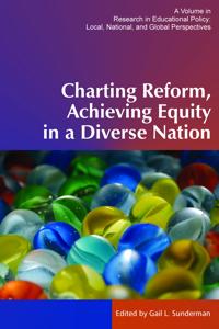 Kirjan kansi "Charting Reform, Achieving Equity in a Diverse Nation"