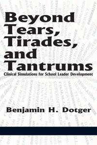 Kirjan kansi "Beyond Tears, Tirades, and Tantrums"