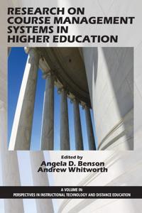 Kirjan kansi "Research on Course Management Systems in Higher Education"