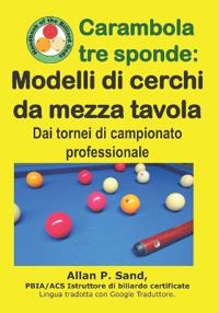 Carambola tre sponde - Modelli di cerchi da mezza tavola