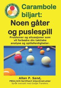 Carambole biljart - Noen gåter og puslespill
