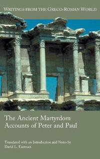 Kirjan kansi "The Ancient Martyrdom Accounts of Peter and Paul"