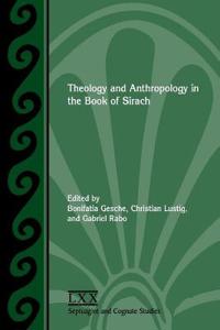 Kirjan kansi "Theology and Anthropology in the Book of Sirach"